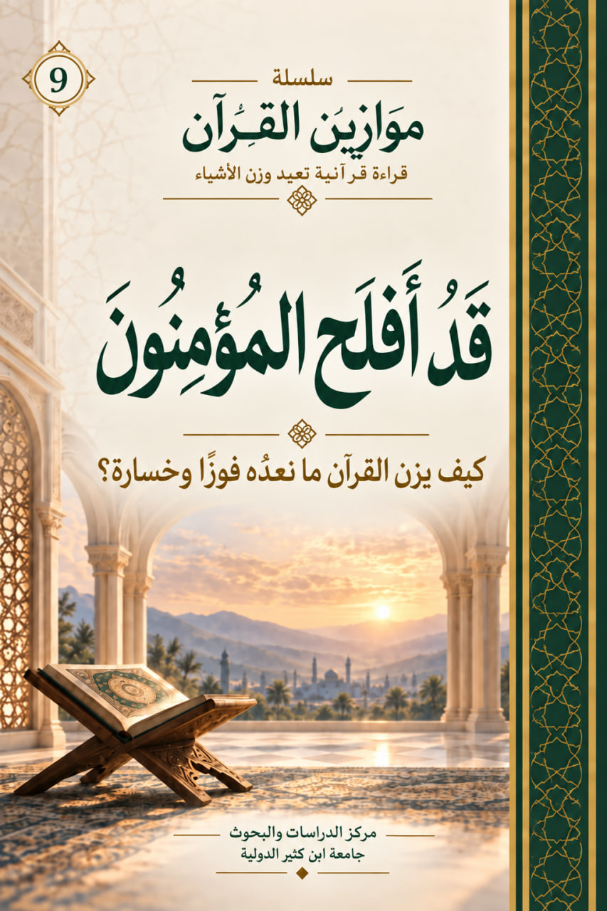 غلاف قد أفلح المؤمنون