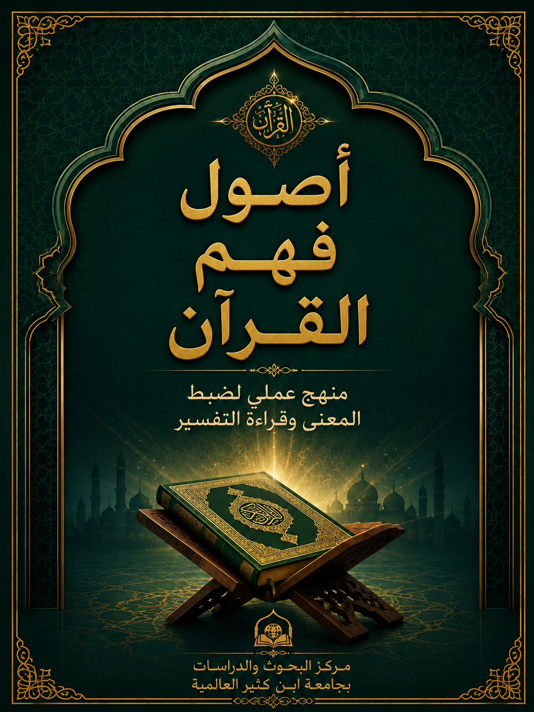 غلاف أصول فهم القرآن